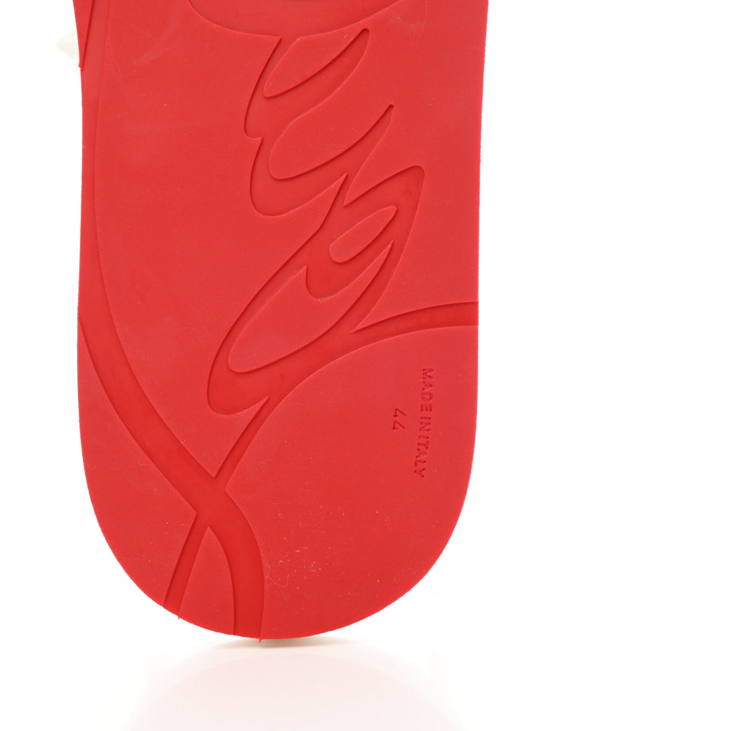 Rubber Spike Bengale Loubi Donna Flip Flop 44 White Multicolor