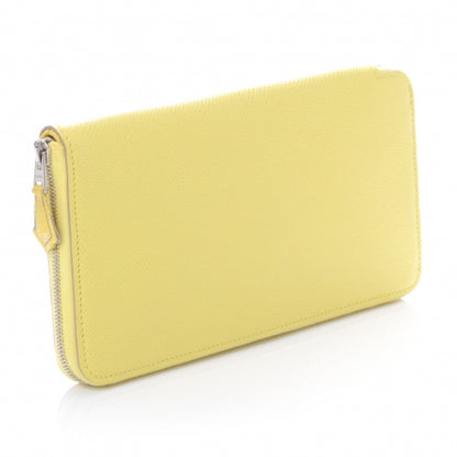 Hermes Epsom Silk'In Wallet Soufre Sulfur 3 of 9