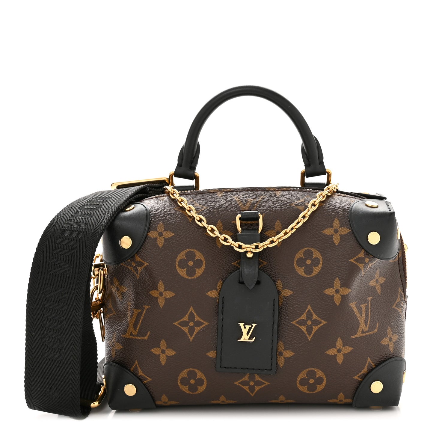 Monogram Petite Malle Souple Black