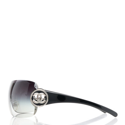 Chanel CC Sunglasses 4145 Black 3 of 8