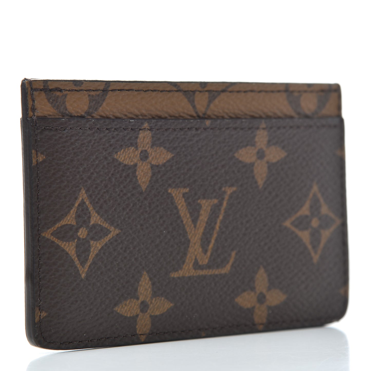 Reverse Monogram Card Holder