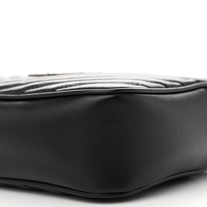 Saint Laurent Calfskin Matelasse Monogram Lou Camera Bag Black 10 of 10