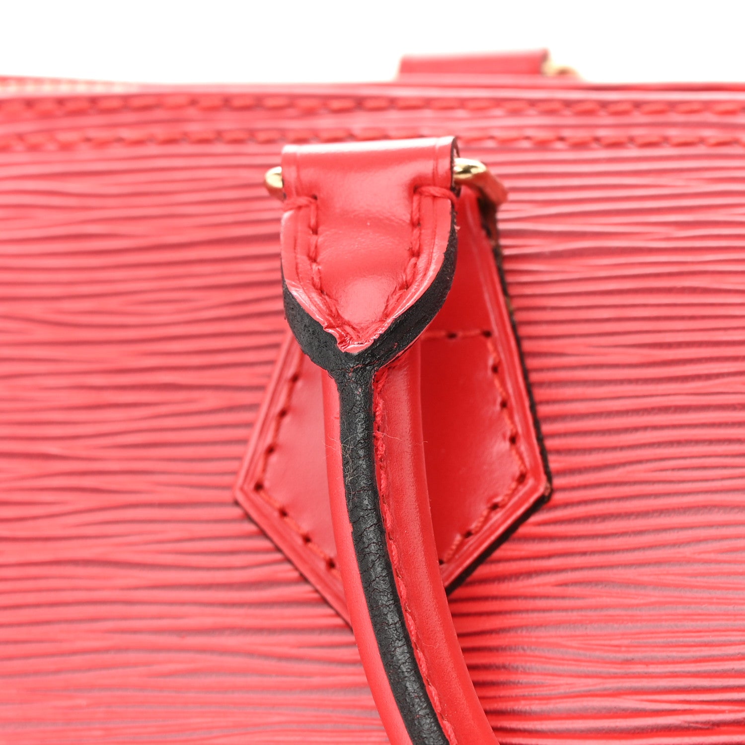 Louis Vuitton Epi Speedy 30 Castillan Red 16 of 20