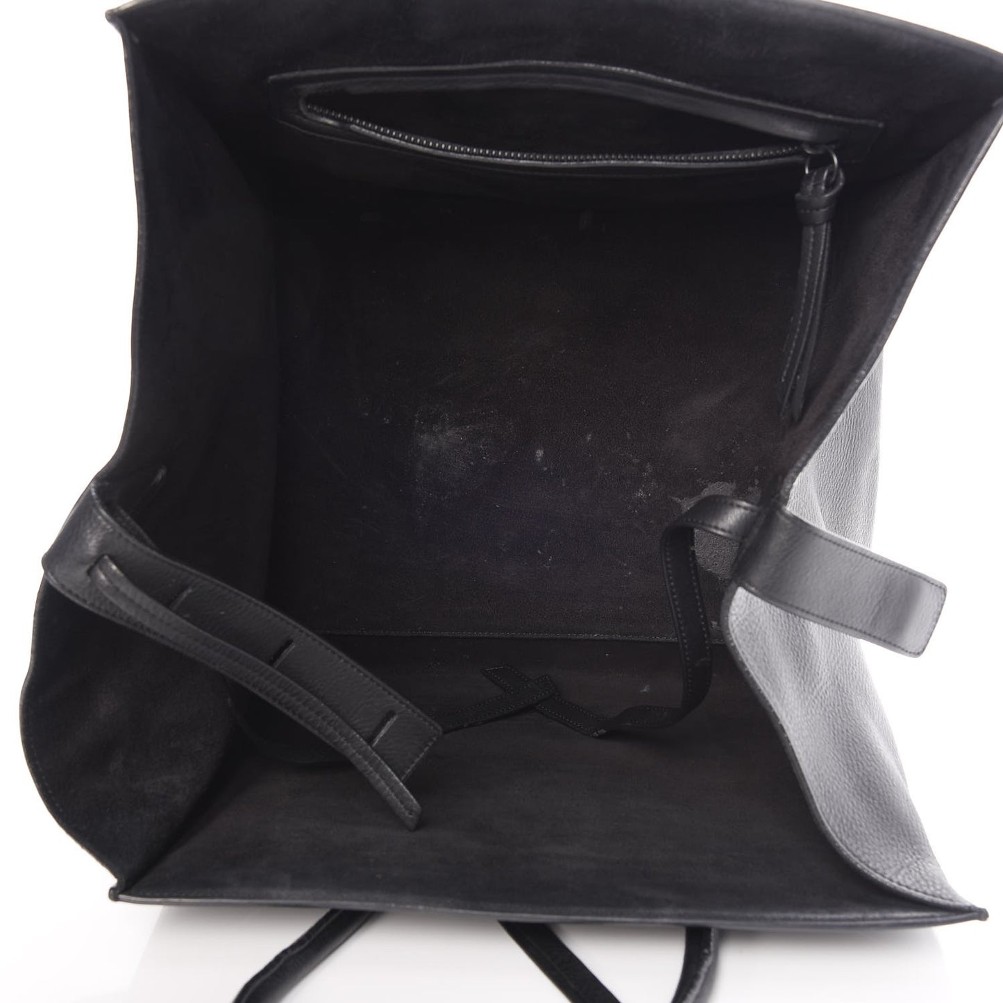 Supple Calfskin Medium Phantom Luggage Black