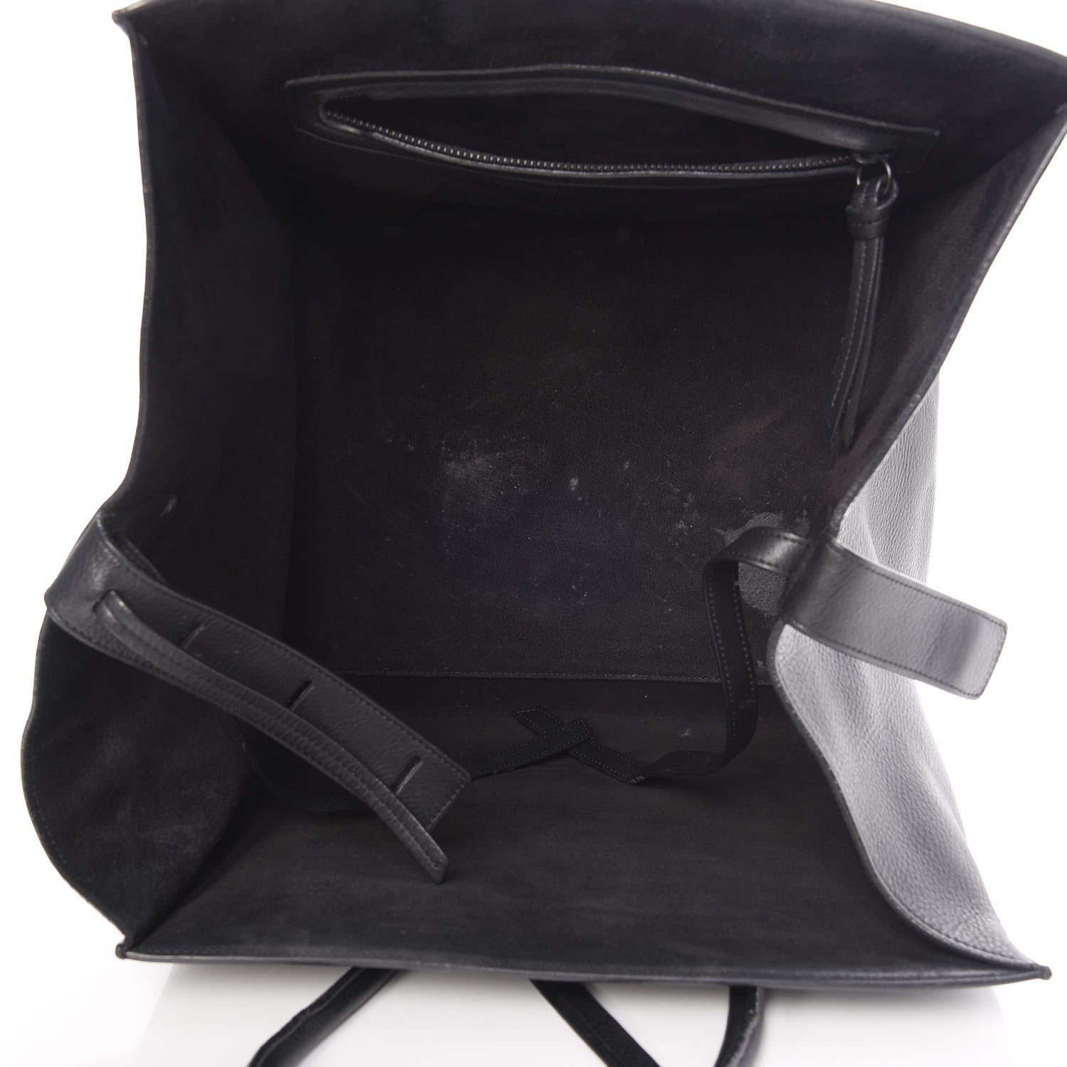 Celine Supple Calfskin Medium Phantom Luggage Black 5 of 12