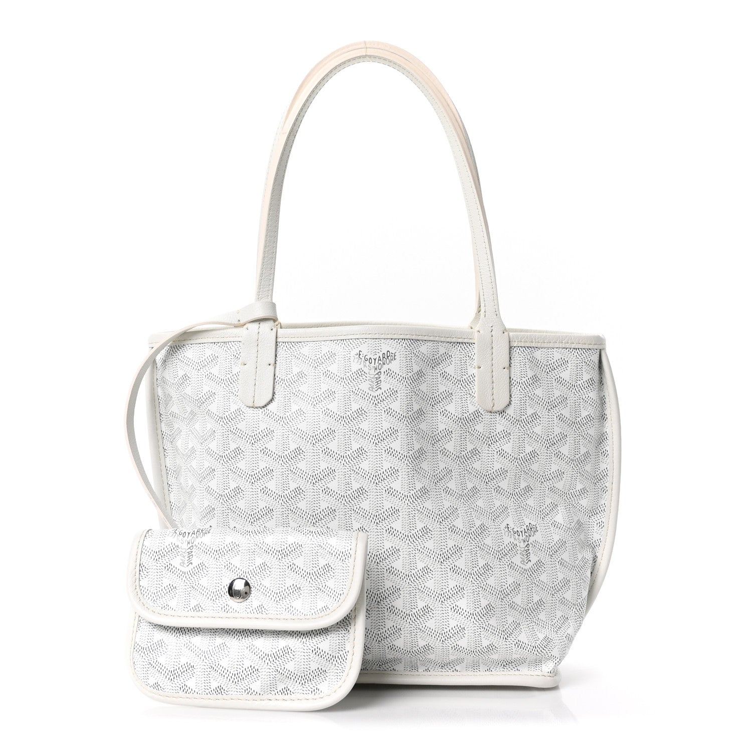 Goyard Goyardine Reversible Mini Anjou White 4 of 16