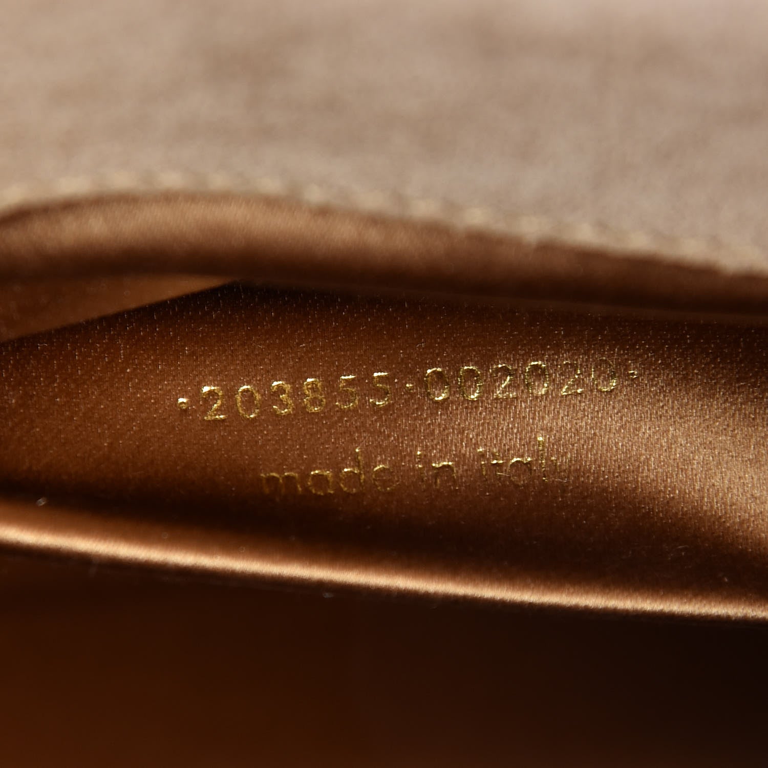 Saint Laurent Patent Linen Large Belle De Jour Clutch Champagne Gold 7 of 9