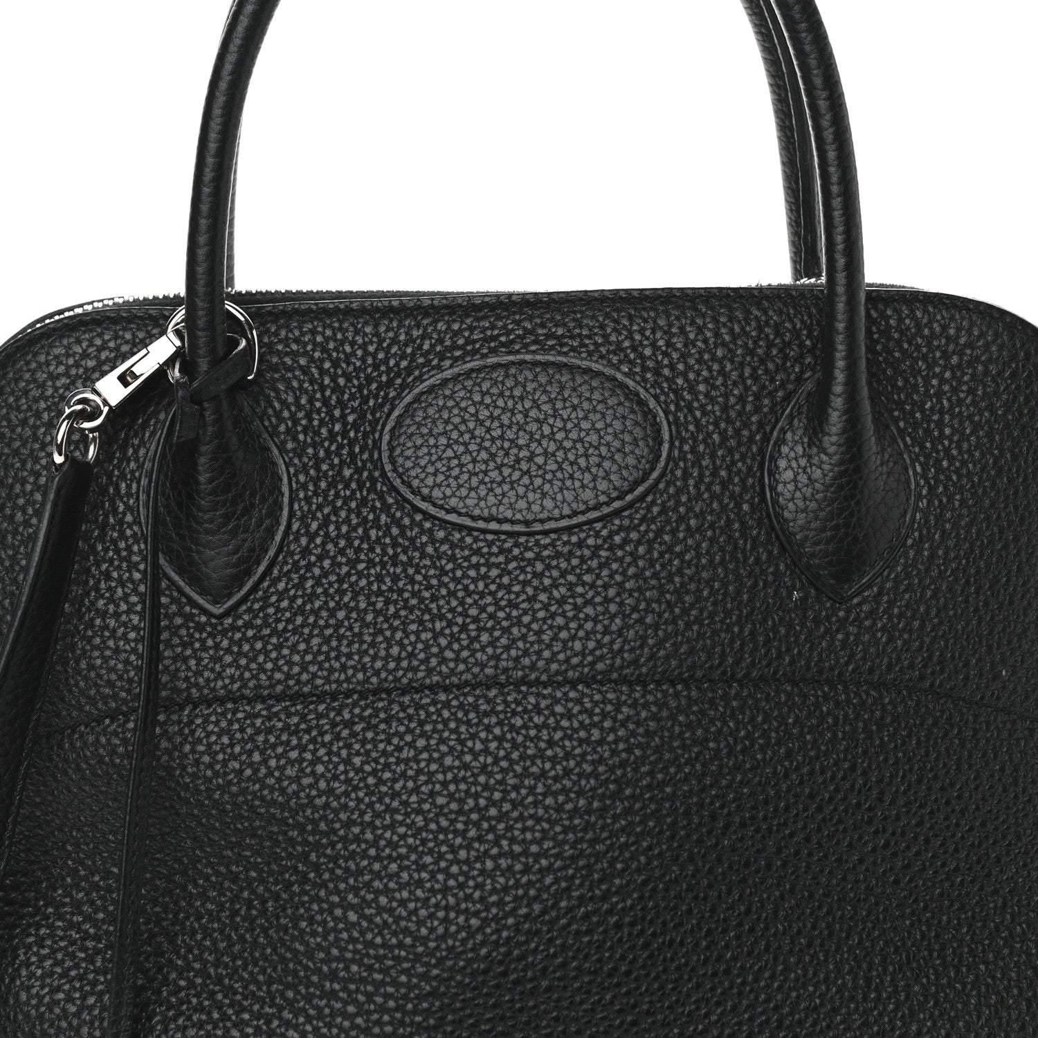 Hermes Taurillon Clemence Bolide 31 Black 8 of 10