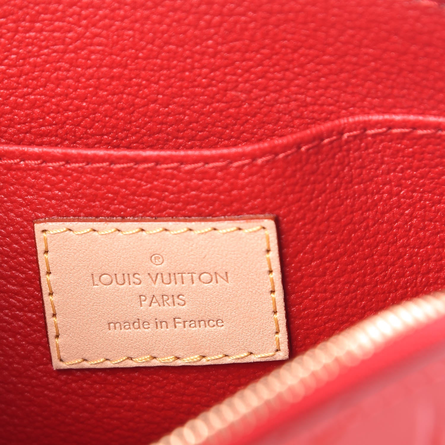 Louis Vuitton Vernis Cosmetic Pouch Cherry 6 of 8