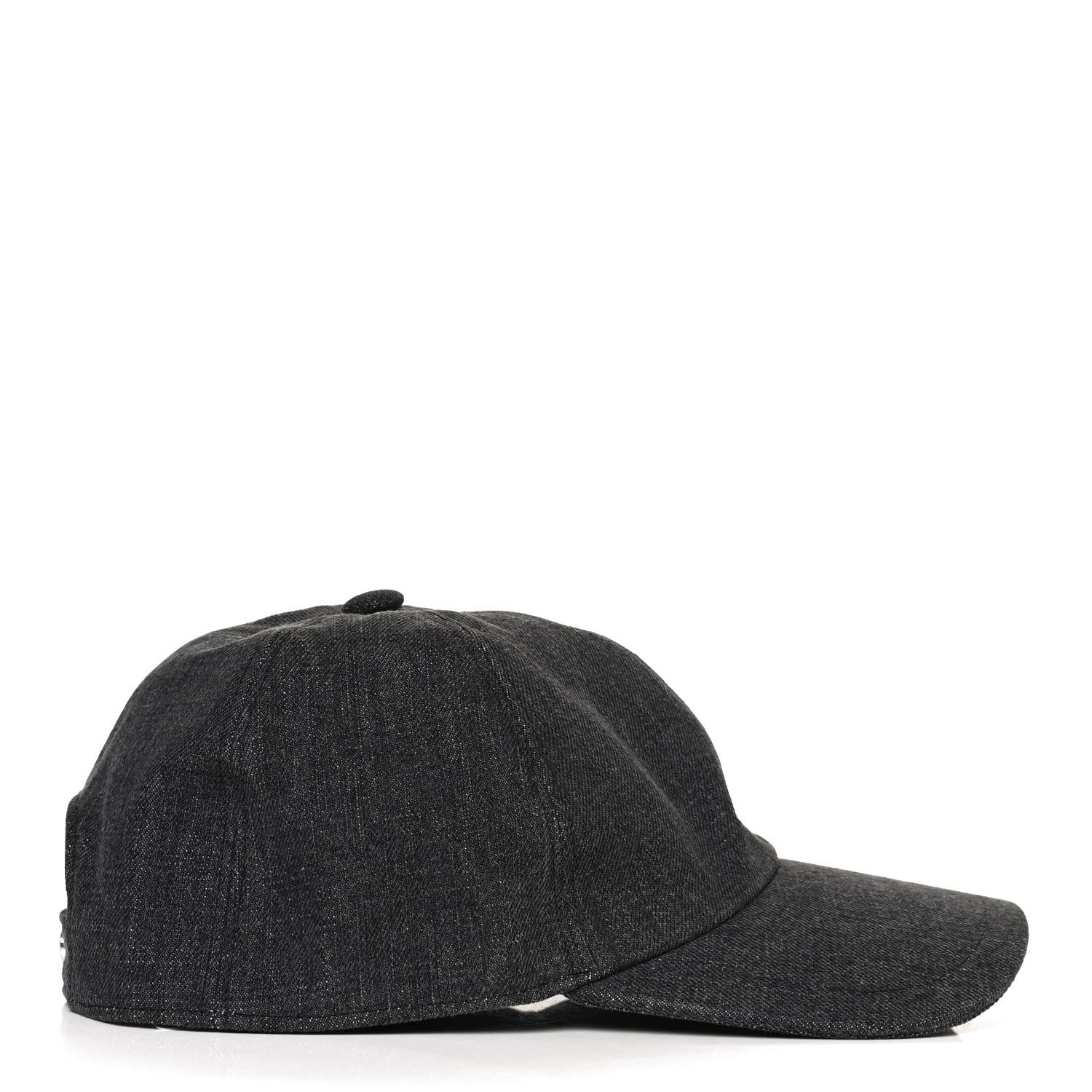 Chanel Cotton Sequin CC Cap Hat Black 4 of 8