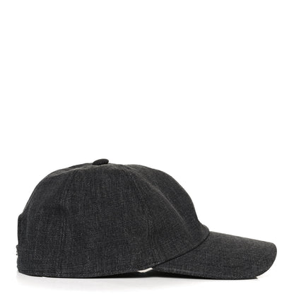 Chanel Cotton Sequin CC Cap Hat Black 4 of 8