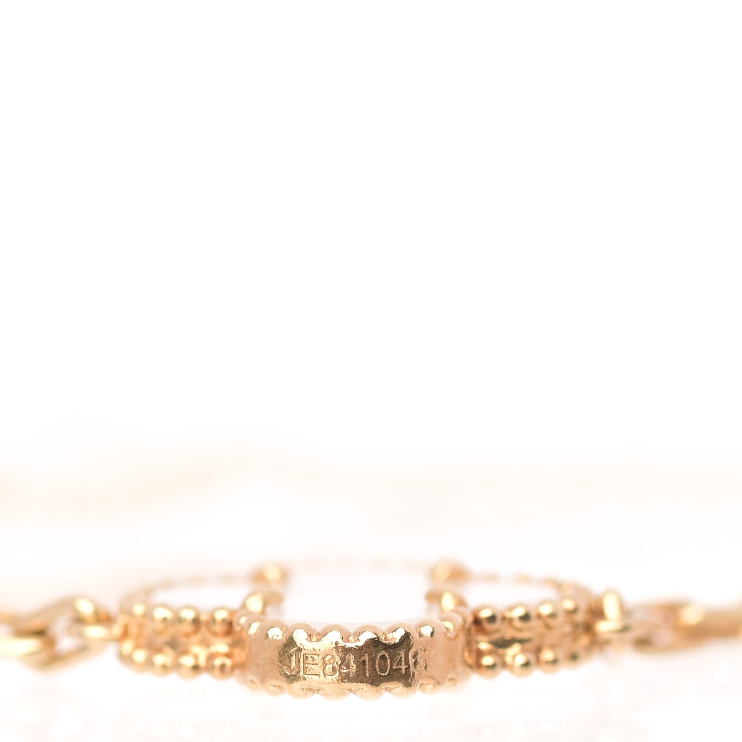Van Cleef & Arpels 18K Yellow Gold Mother of Pearl 5 Motifs Vintage Alhambra Bracelet 5 of 7