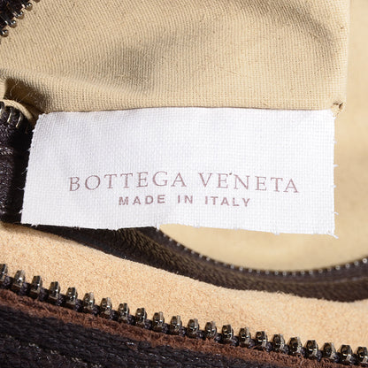 Bottega Veneta Goatskin Braided Zip Hobo Moro 8 of 8