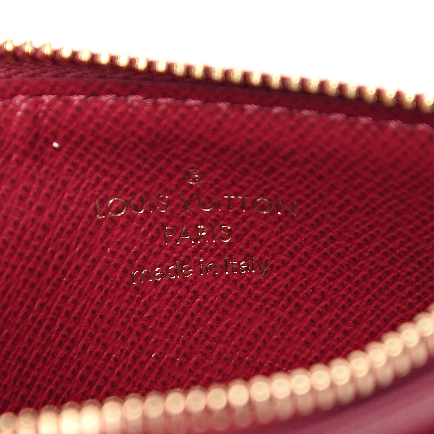 Louis Vuitton Monogram Zipped Card Holder Fuchsia 5 of 5