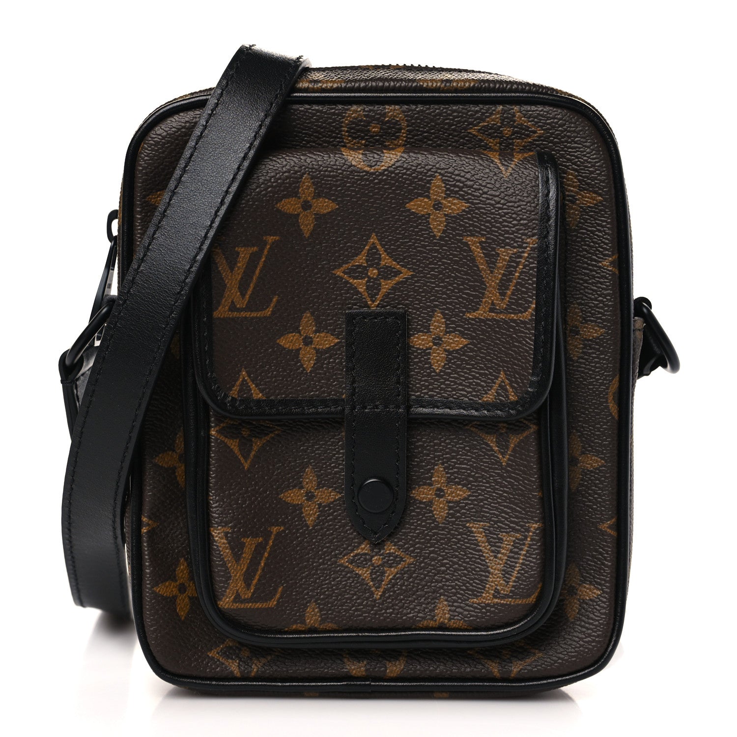 Louis Vuitton Monogram Macassar Christopher Wearable Wallet 1 of 8