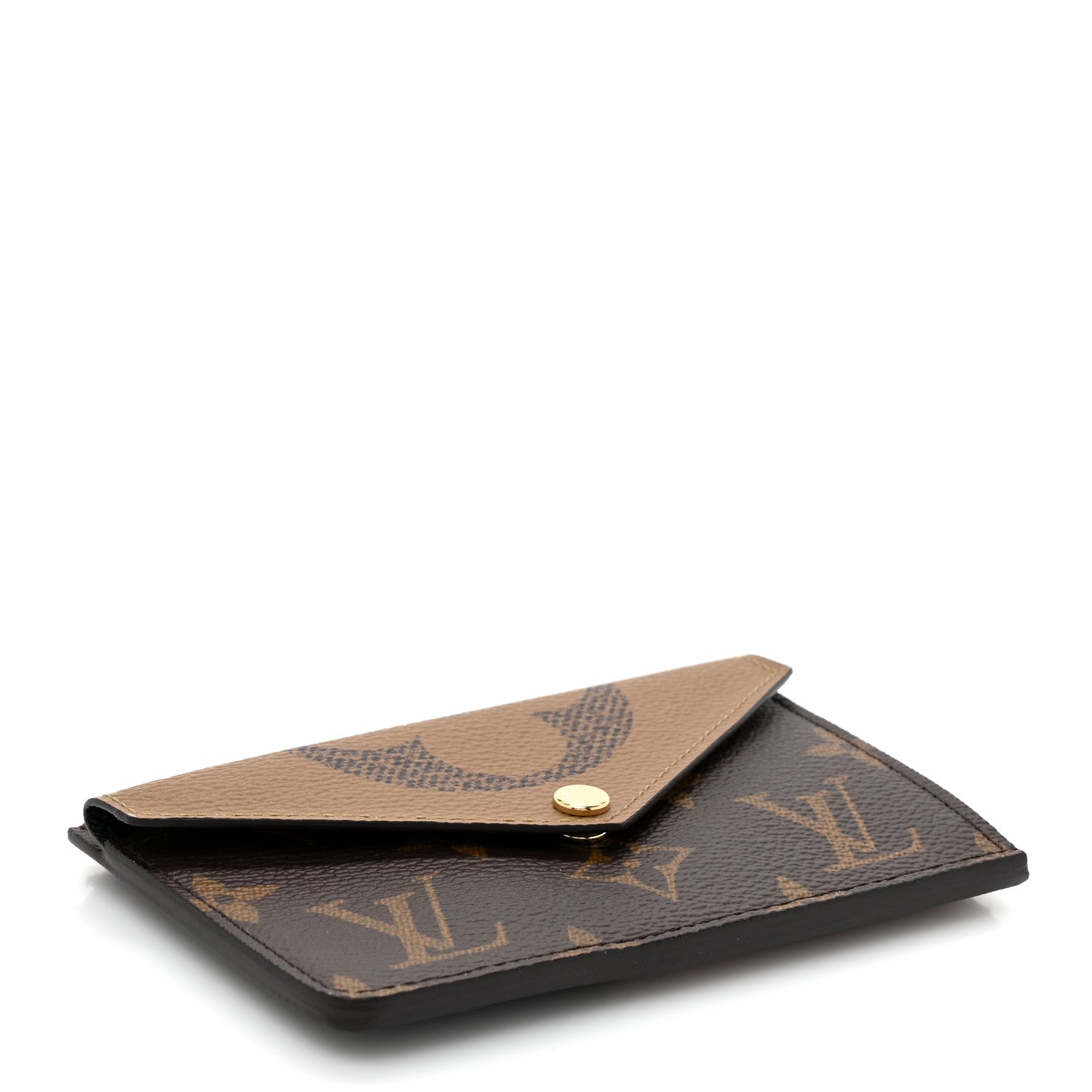 Louis Vuitton Reverse Monogram Recto Verso Card Holder Brown 4 of 8