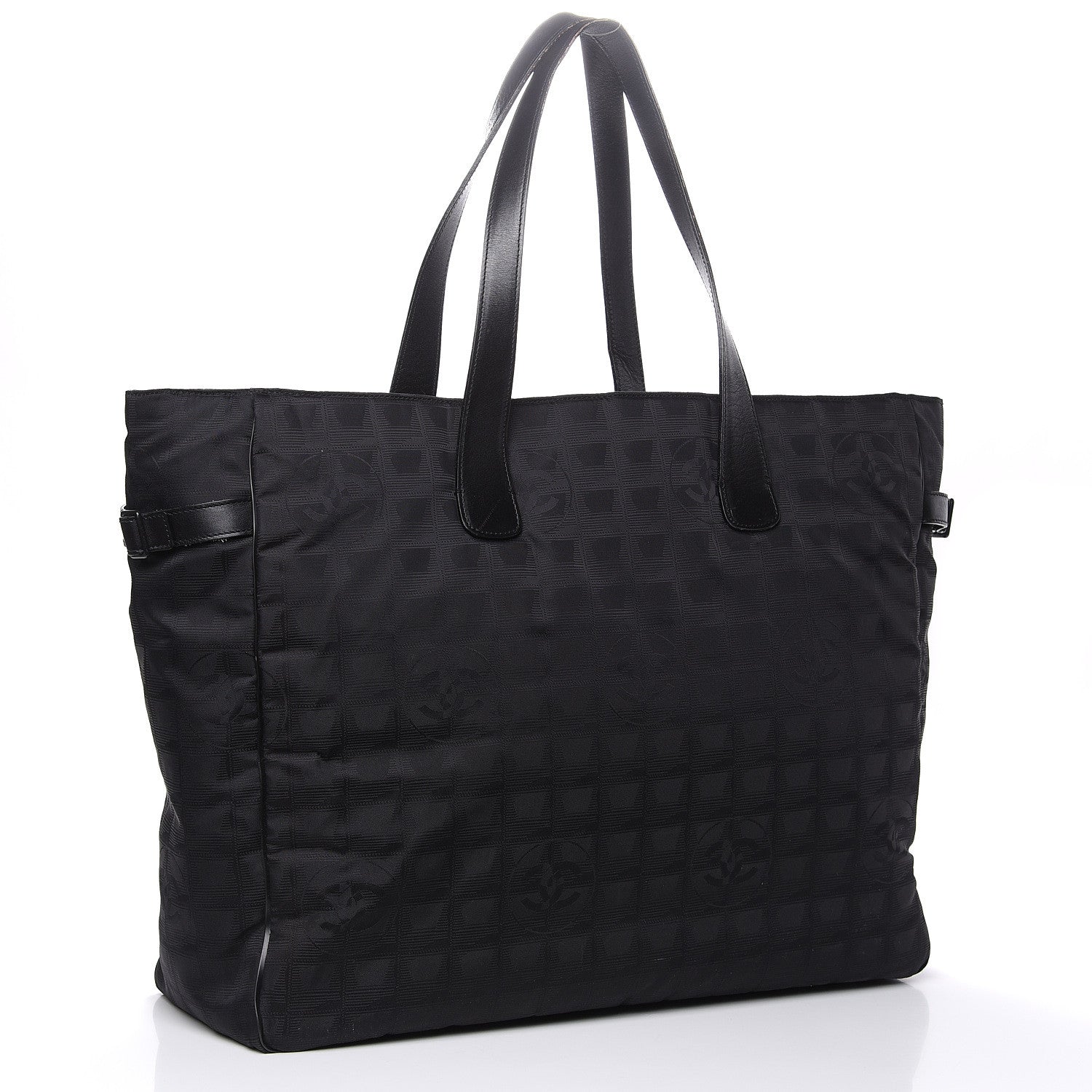 Chanel Nylon Travel Tote Black 3 of 15