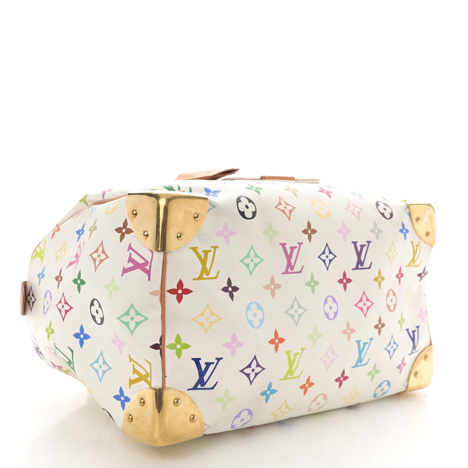 Louis Vuitton Monogram Multicolor Speedy 30 White 4 of 13