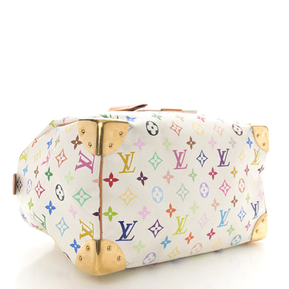 Louis Vuitton Monogram Multicolor Speedy 30 White 4 of 13