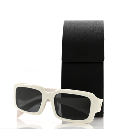 Prada Acetate Symbole Sunglasses SPR 17K White 8 of 8
