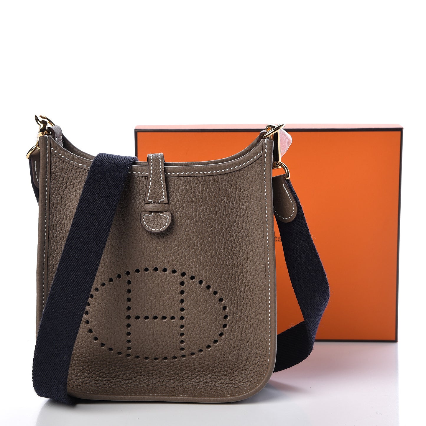 Taurillon Clemence Amazone Evelyne TPM Etoupe Bleu Indigo