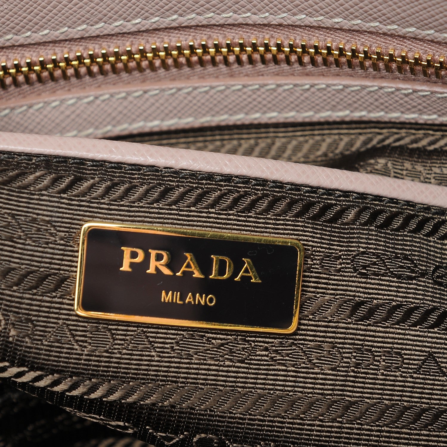Prada Saffiano Medium Galleria Double Zip Tote Cammeo 6 of 8