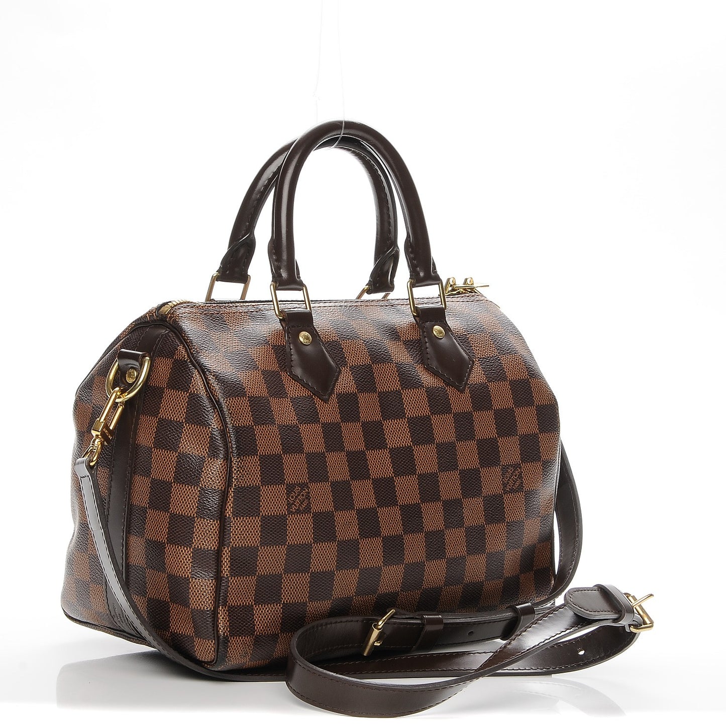 Damier Ebene Speedy Bandouliere 25