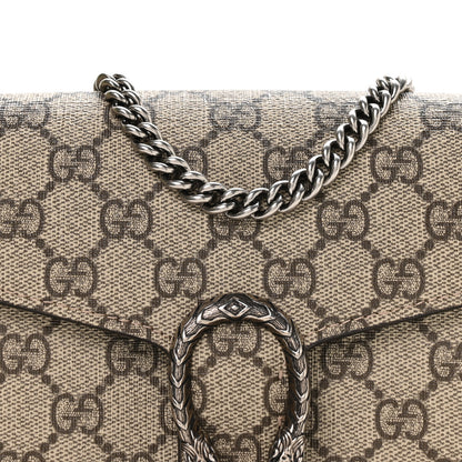Gucci GG Supreme Monogram Mini Dionysus Chain Wallet Beige Taupe 8 of 11