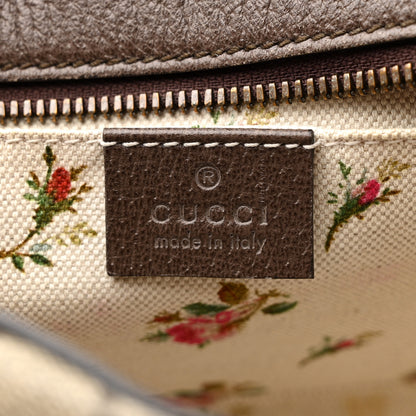 Gucci GG Supreme Monogram Web Neo Vintage Shoulder Bag Beige New Acero Crop 6 of 10