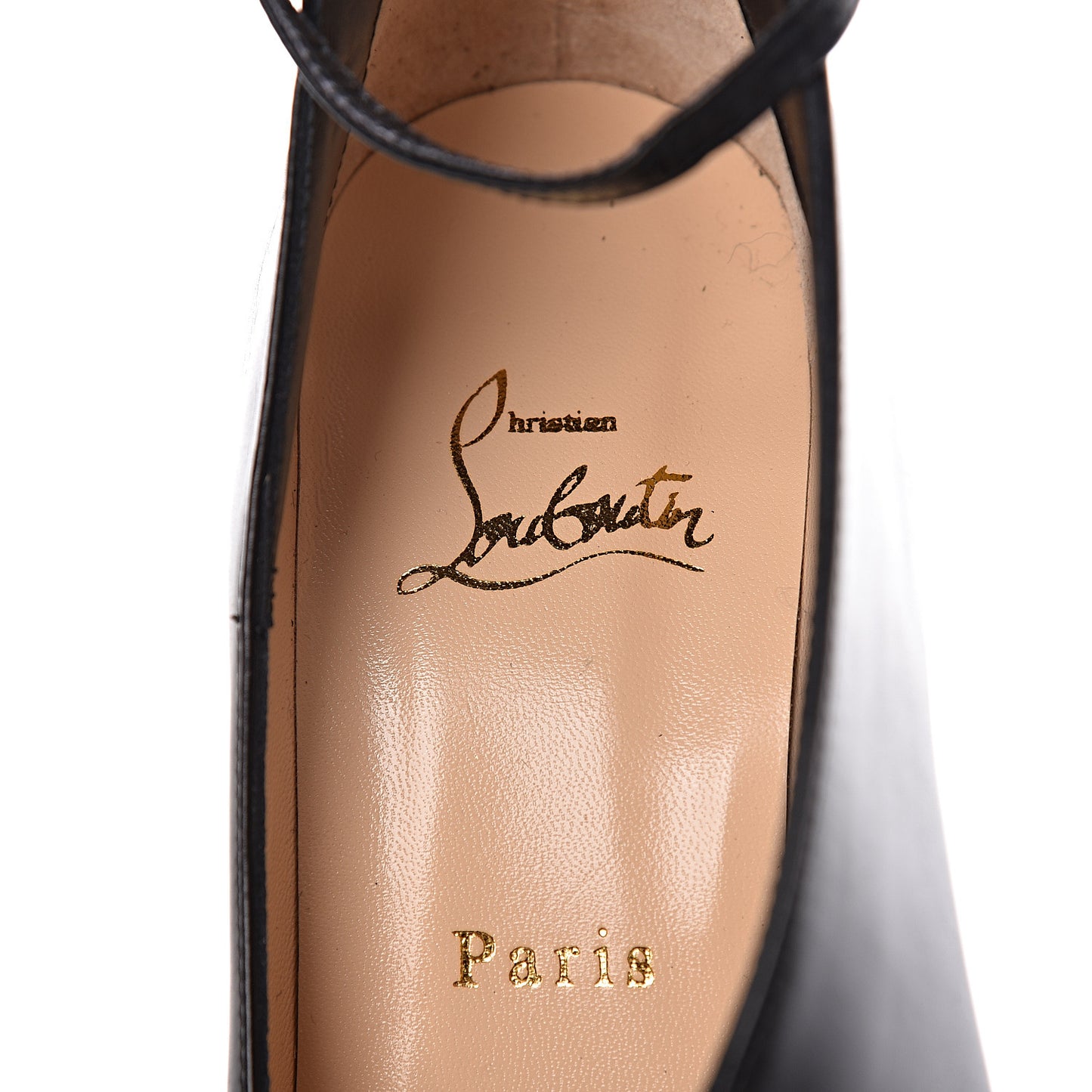 Shiny Calfskin Vampydoly 100 Pumps 37.5 Black