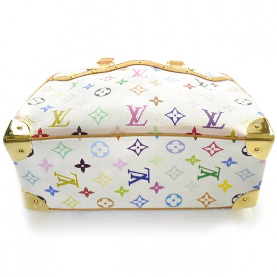 Monogram Multicolor Trouville White