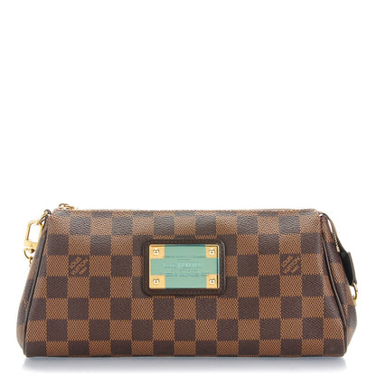 Louis Vuitton Damier Ebene Eva Clutch 1 of 7