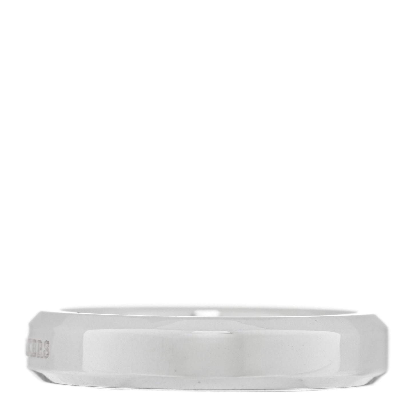 Sterling Silver 1837 Makers Narrow Slice Ring 50 5.5
