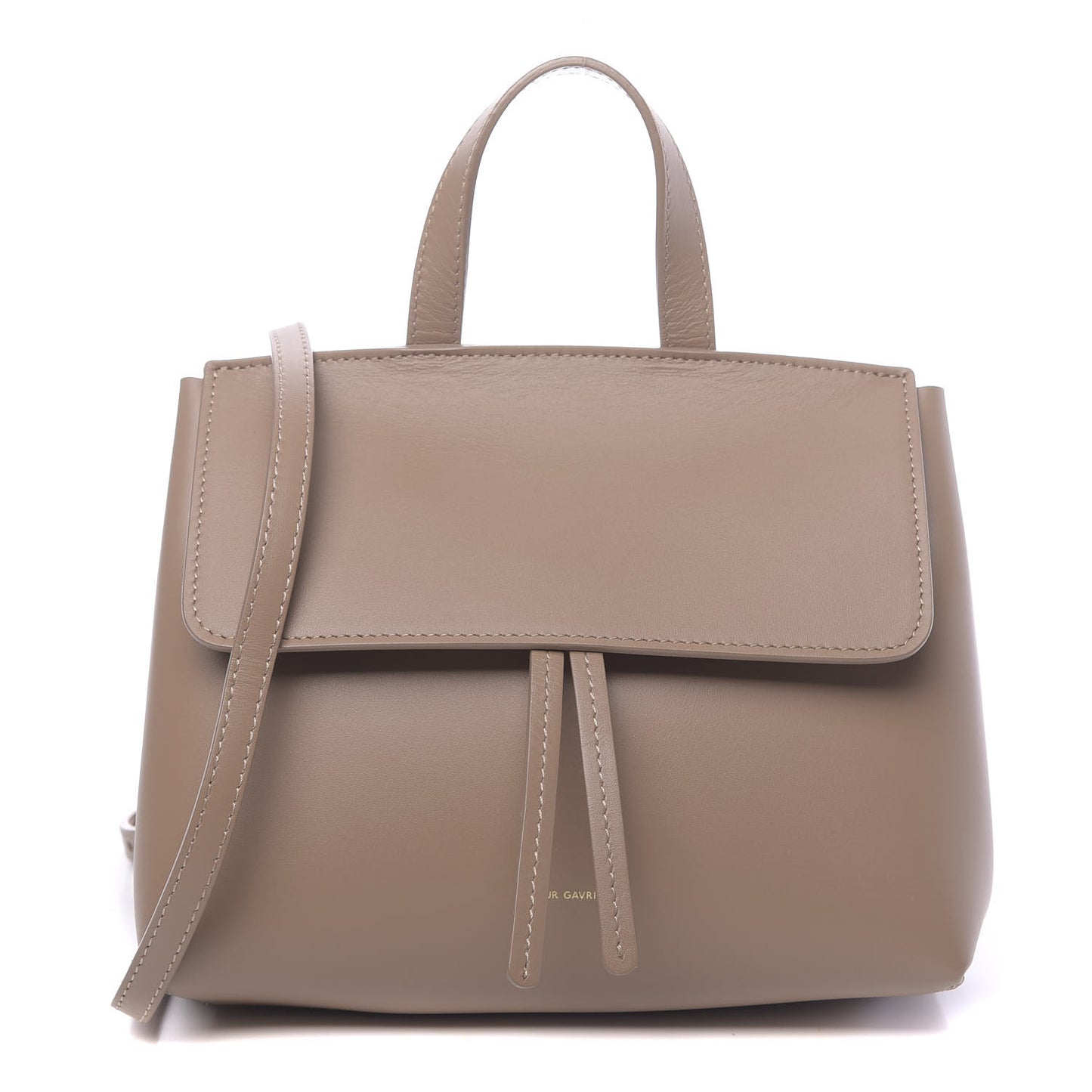 Calfskin Mini Mini Lady Bag Biscotto
