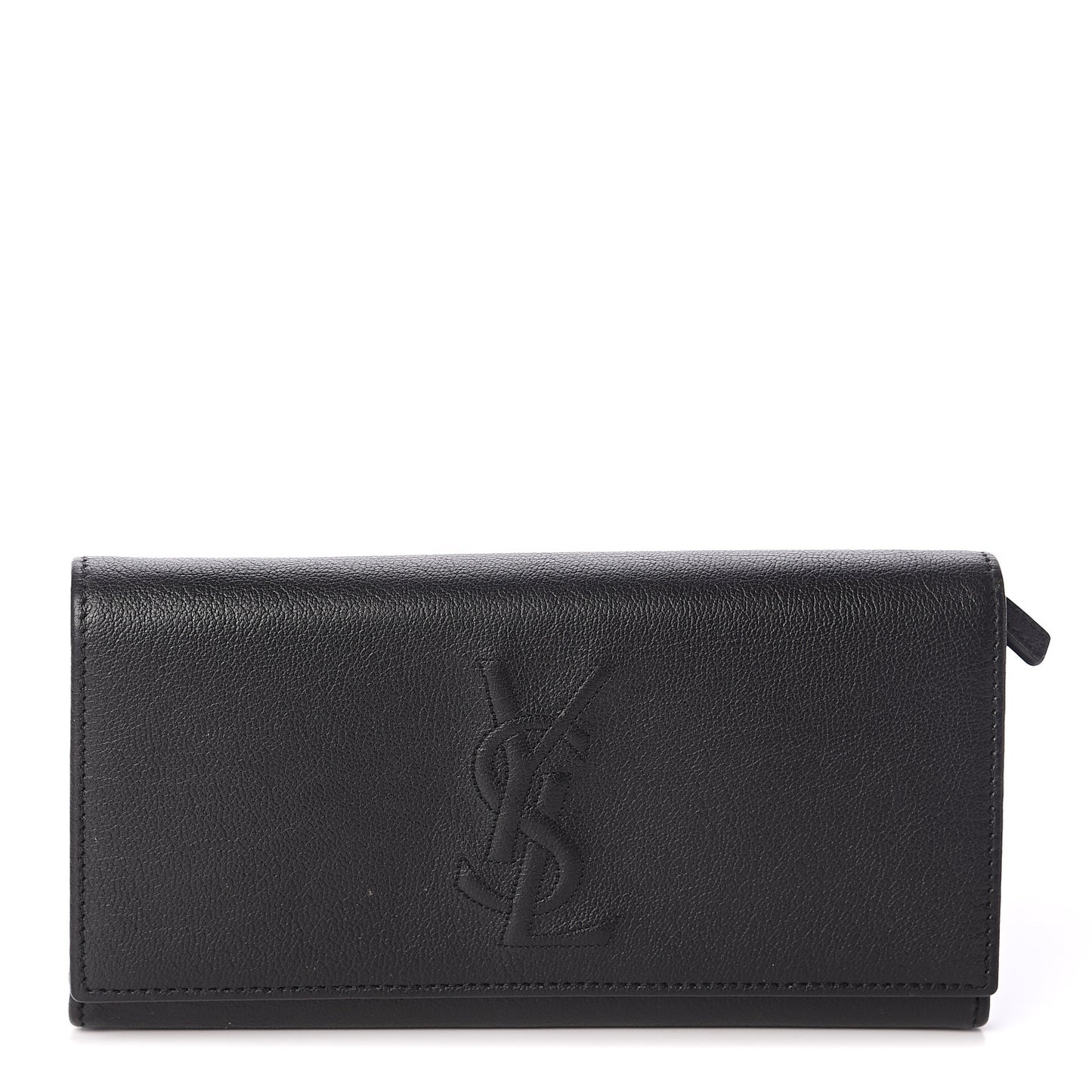 Chevre Belle De Jour Flap Wallet Black