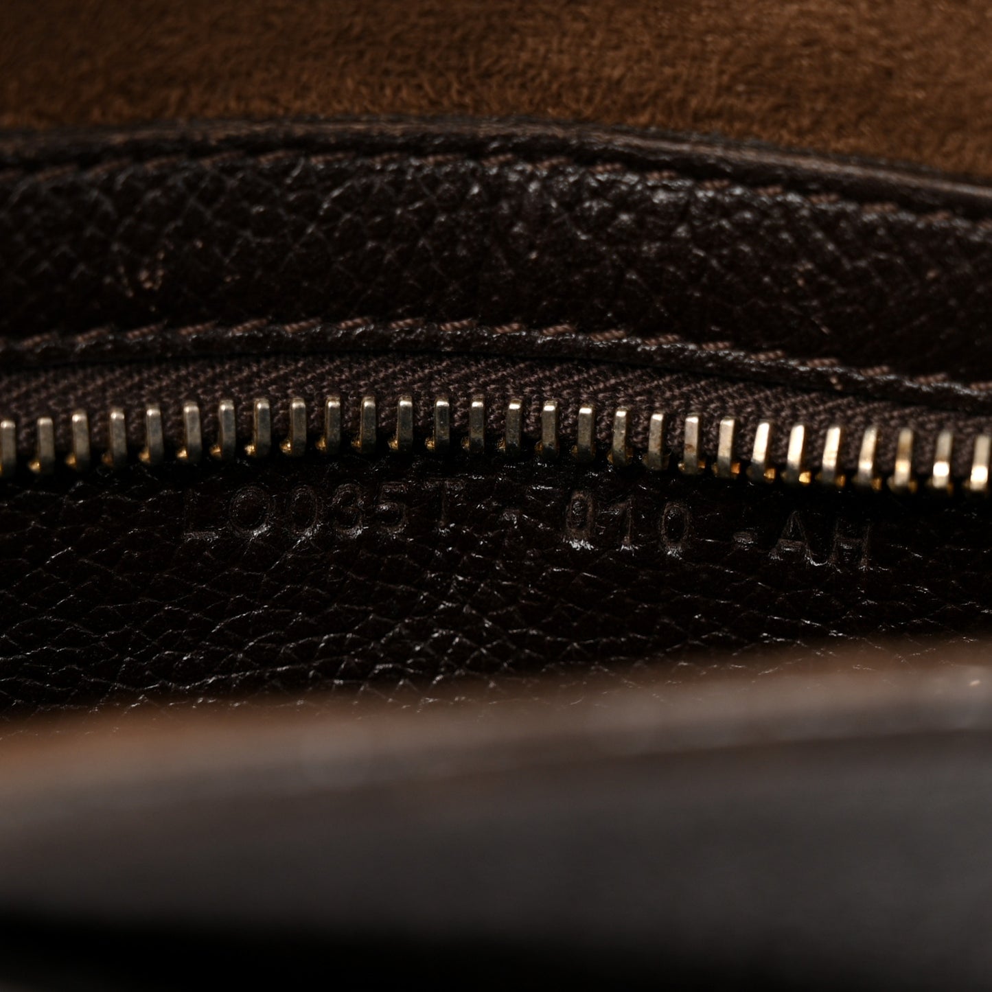 Grained Calfskin Medium Jennifer Crossbody Bag Brown