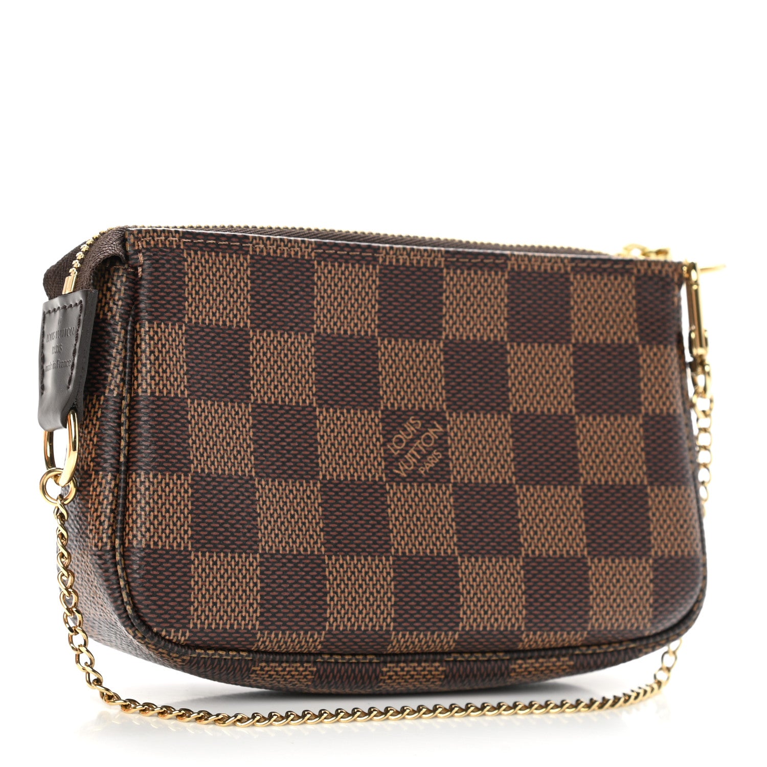Louis Vuitton Damier Ebene Mini Pochette Accessories 3 of 7