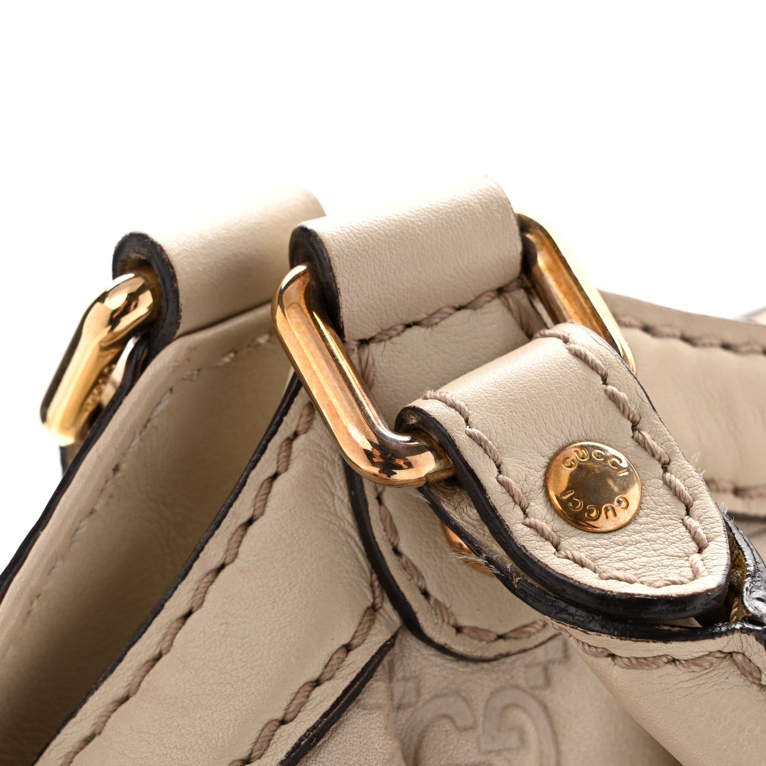 Gucci Guccissima Medium Sukey Tote Mystic White 15 of 17