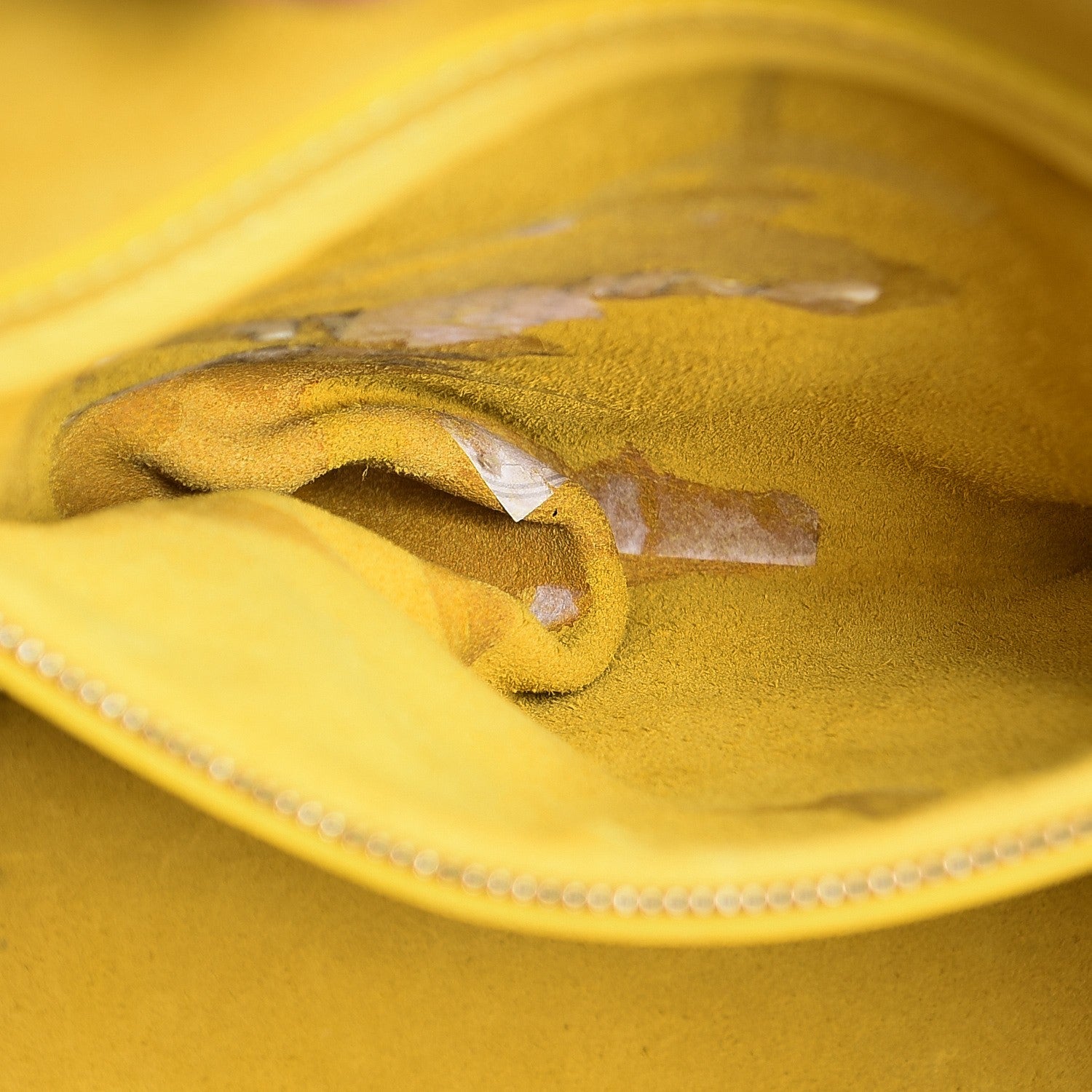 Celine Smooth Calfskin Medium Phantom Luggage Sun Yellow 9 of 27