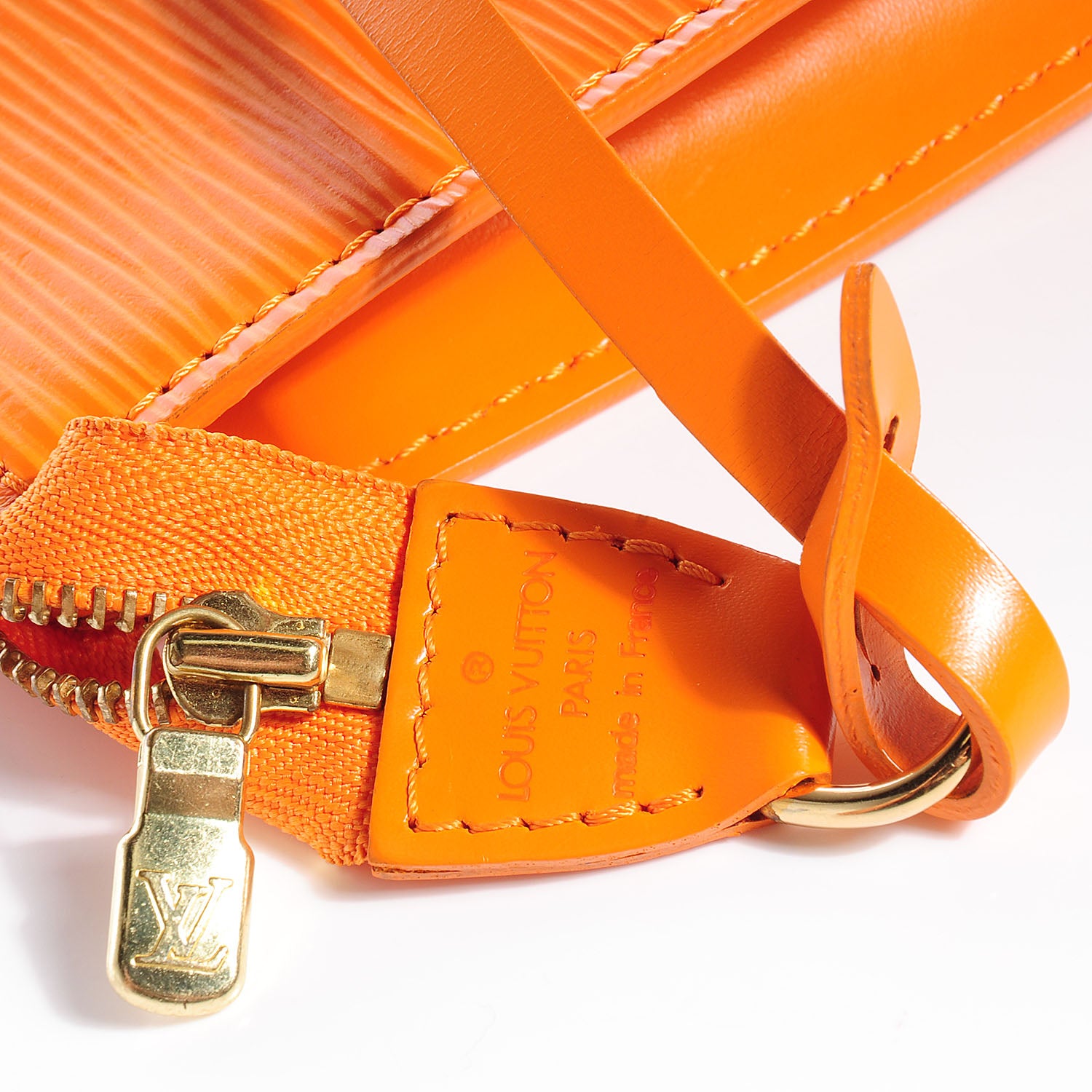 Louis Vuitton Epi Pochette Accessories 24 Mandarin 5 of 7