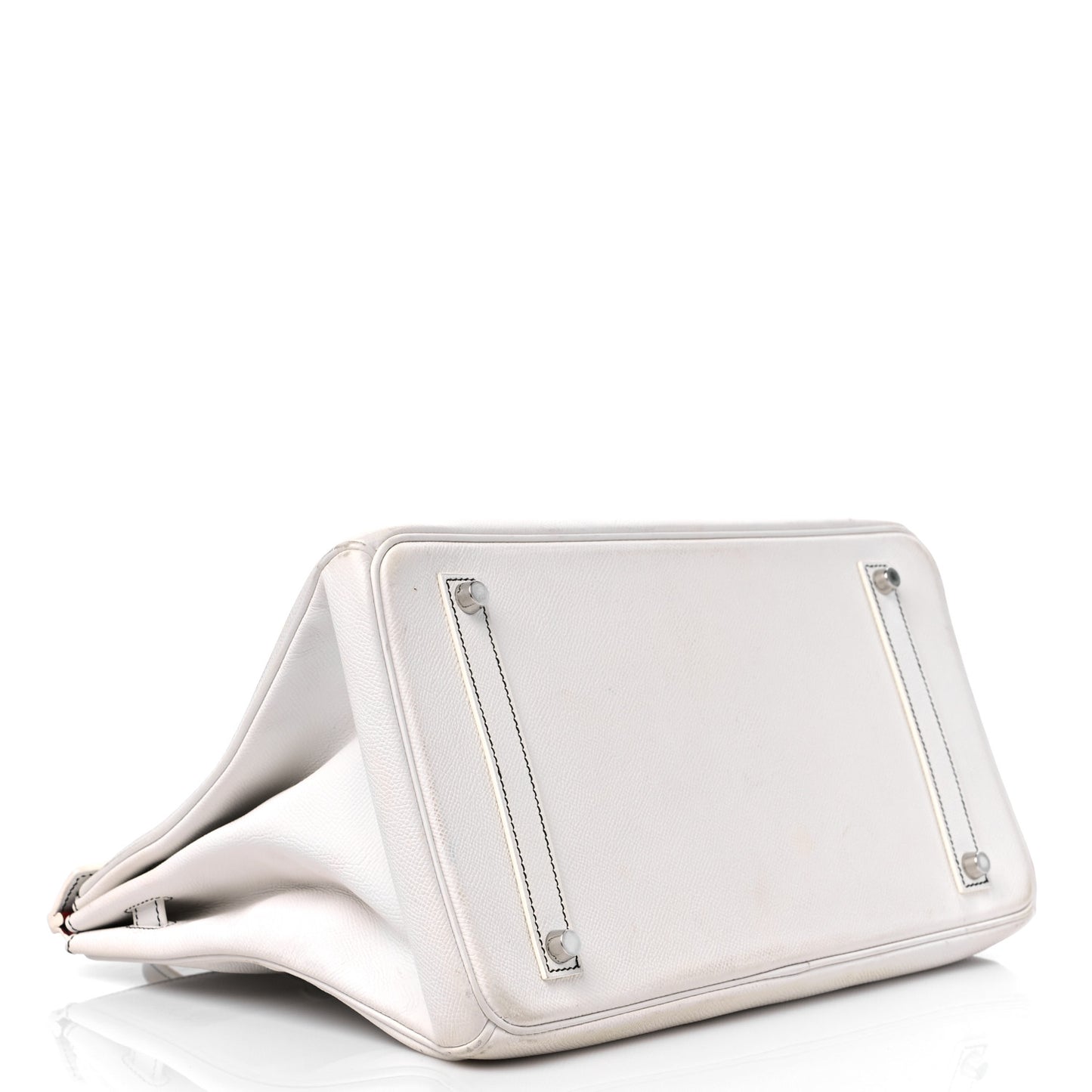 Epsom Horseshoe Birkin 35 White