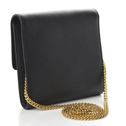Valentino Garavani Calfskin VLogo Crossbody Bag Black 3 of 10