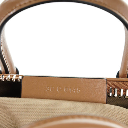 Givenchy Shiny Lord Calfskin Mini Antigona Dark Beige 7 of 7