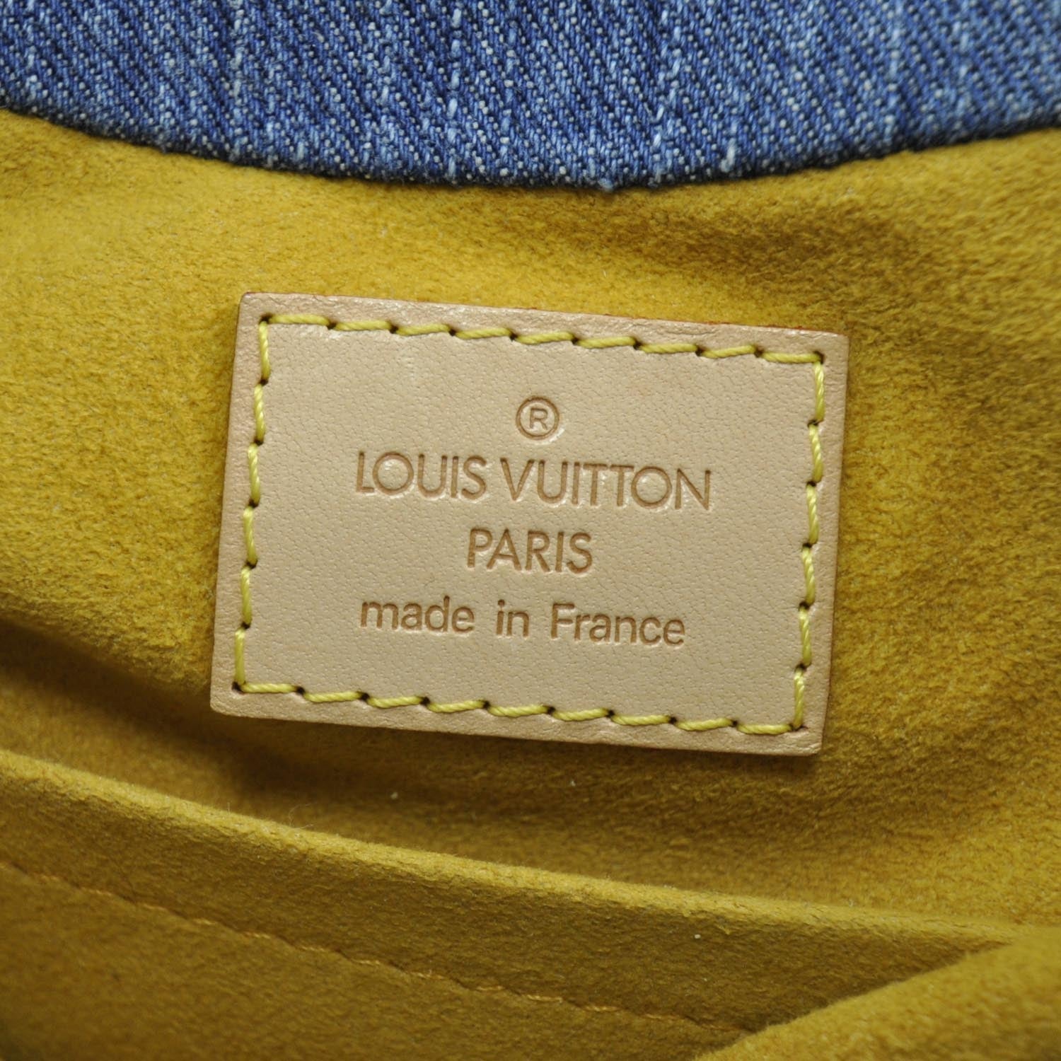 Louis Vuitton Denim Pleaty Blue 7 of 9