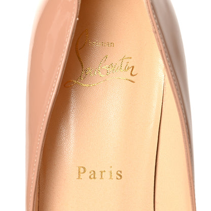 Christian Louboutin Patent Pigalle 85 Pumps 40 Nude 7 of 9
