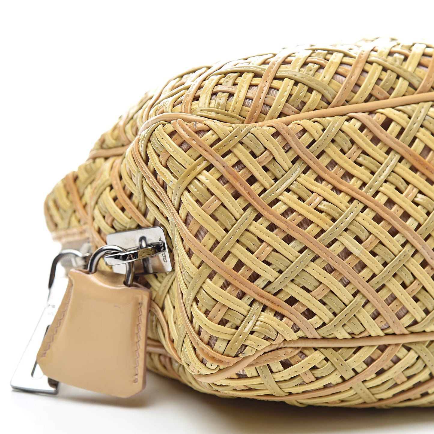 Vernice Madras Camera Bag Quarzo
