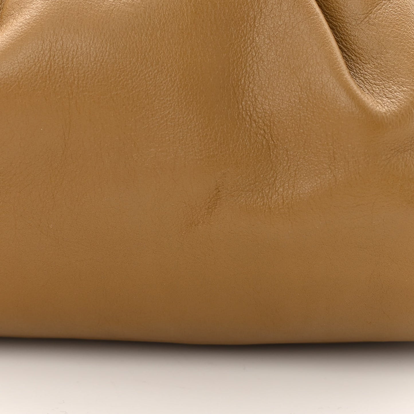 Butter Calfskin The Mini Pouch Cammello