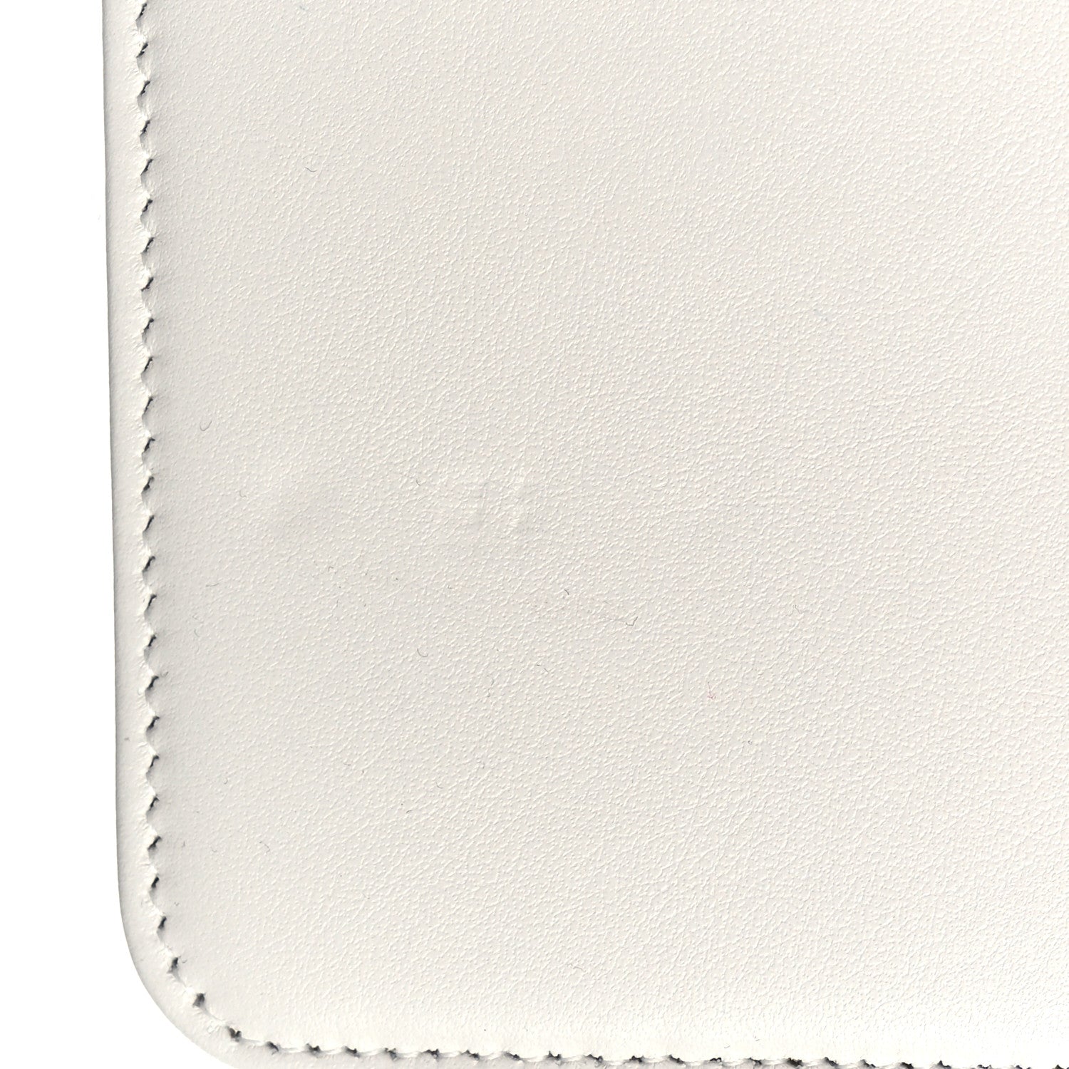 Chanel Caviar Quilted Boy Wallet On Chain WOC White 9 of 15