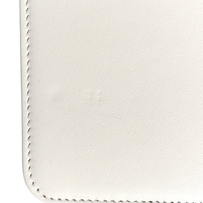 Chanel Caviar Quilted Boy Wallet On Chain WOC White 9 of 15
