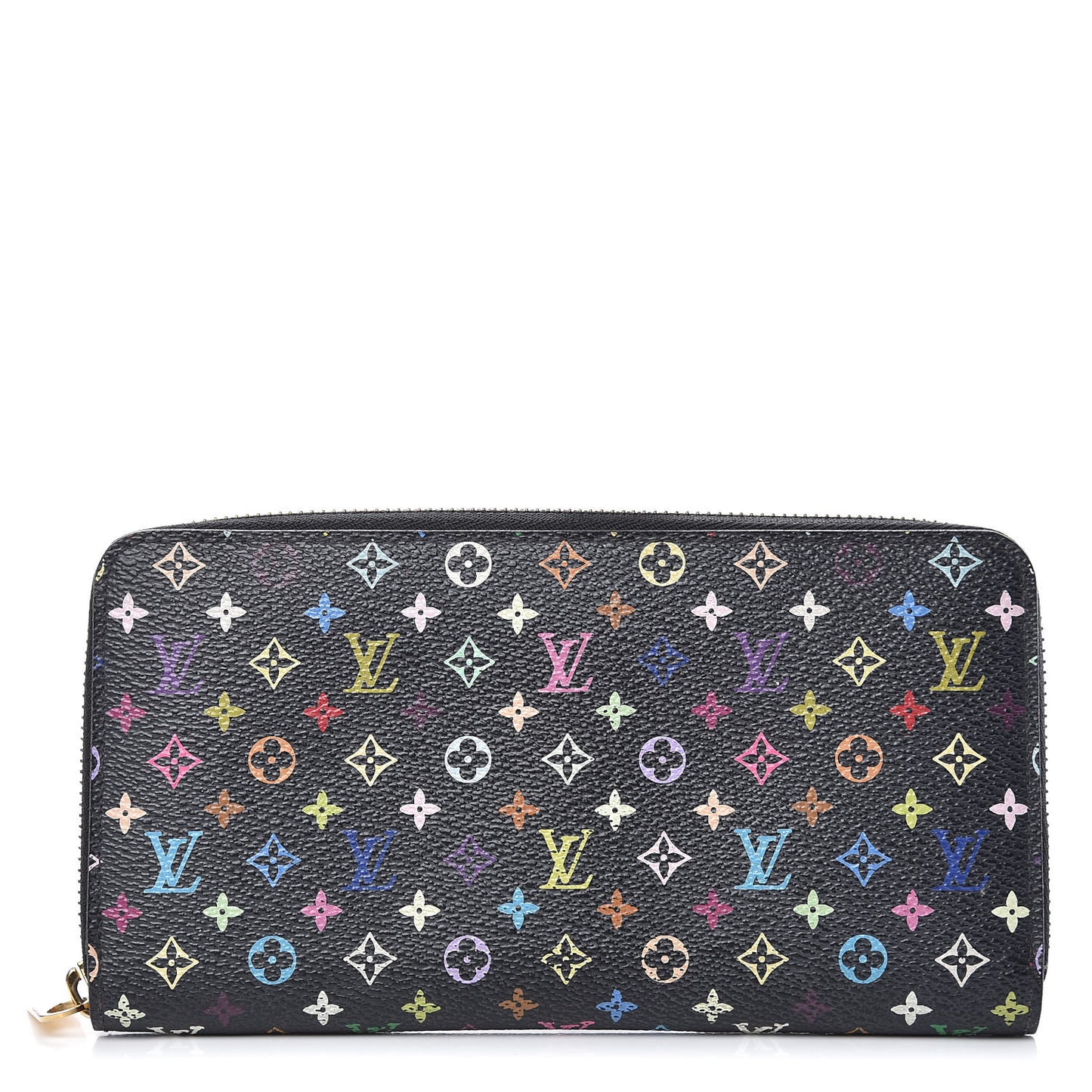 Monogram Multicolor Zippy Wallet Black Grenade